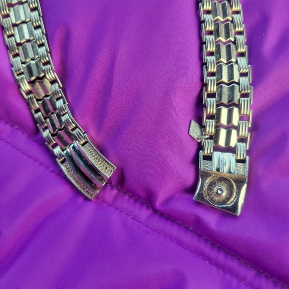 Sarah Coventry 15" vintage 1950-1960 snap goldtone necklace - Picture 4 of 9